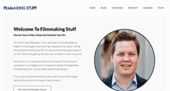Desktop Screenshot of filmmakingstuff.com